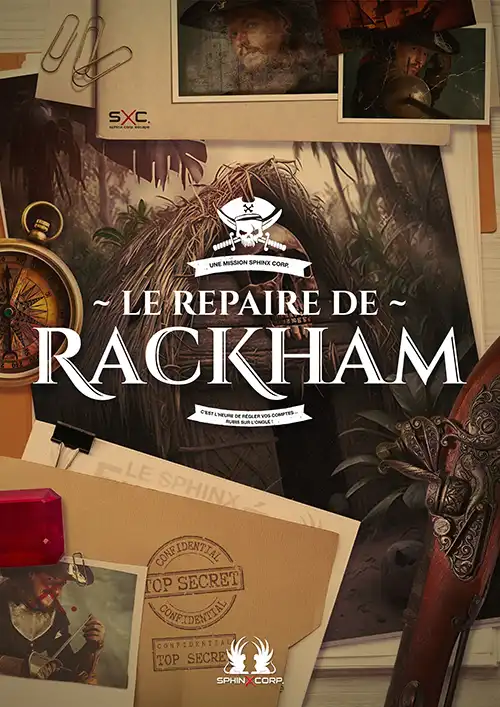 Le Repaire De Rackham - Escape Game Pirate à Toulouse - SPHINX Corp. Escape